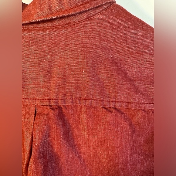 Cato’s Women’s Red Linen Blend Shirt Size XS - Picture 9 of 11
